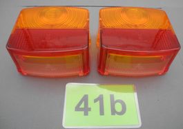 2 Stk. Hella Oldtimer Blink- u. Bremslicht Heckleuchte, 41b