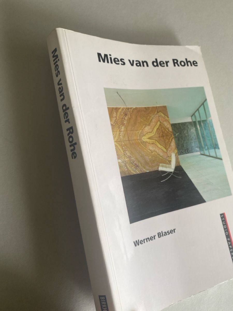 Libri: Mies van der Rohe by Werner Blaser - Architecture Book. – Usato da Zürich venduto da lesgarcons 5