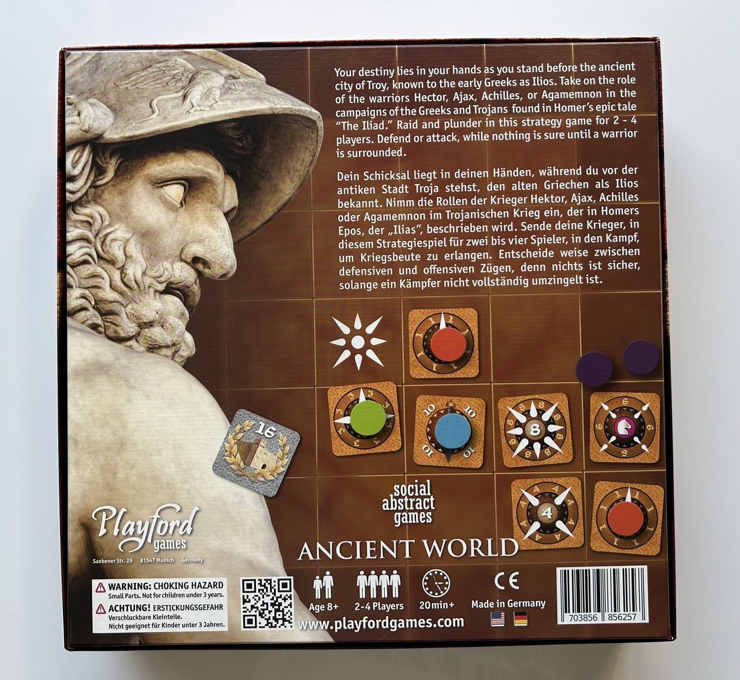 Giochi: Brettspiel "Ilios" - Playfound Games – Nuovo (secondo la descrizione) da Baar venduto da WhatTheFunk01 1