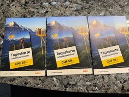 3 Karten für Jungfraujoch Region ( mit Vergünstigungs-Code )