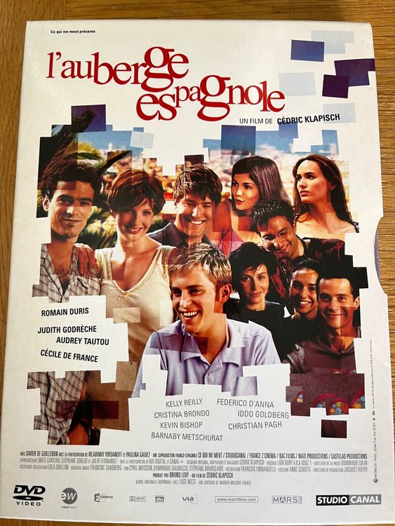 L'Auberge Espagnole - 2 DVD - Romain Duris - Cecile Of France - Judith  Godrèche