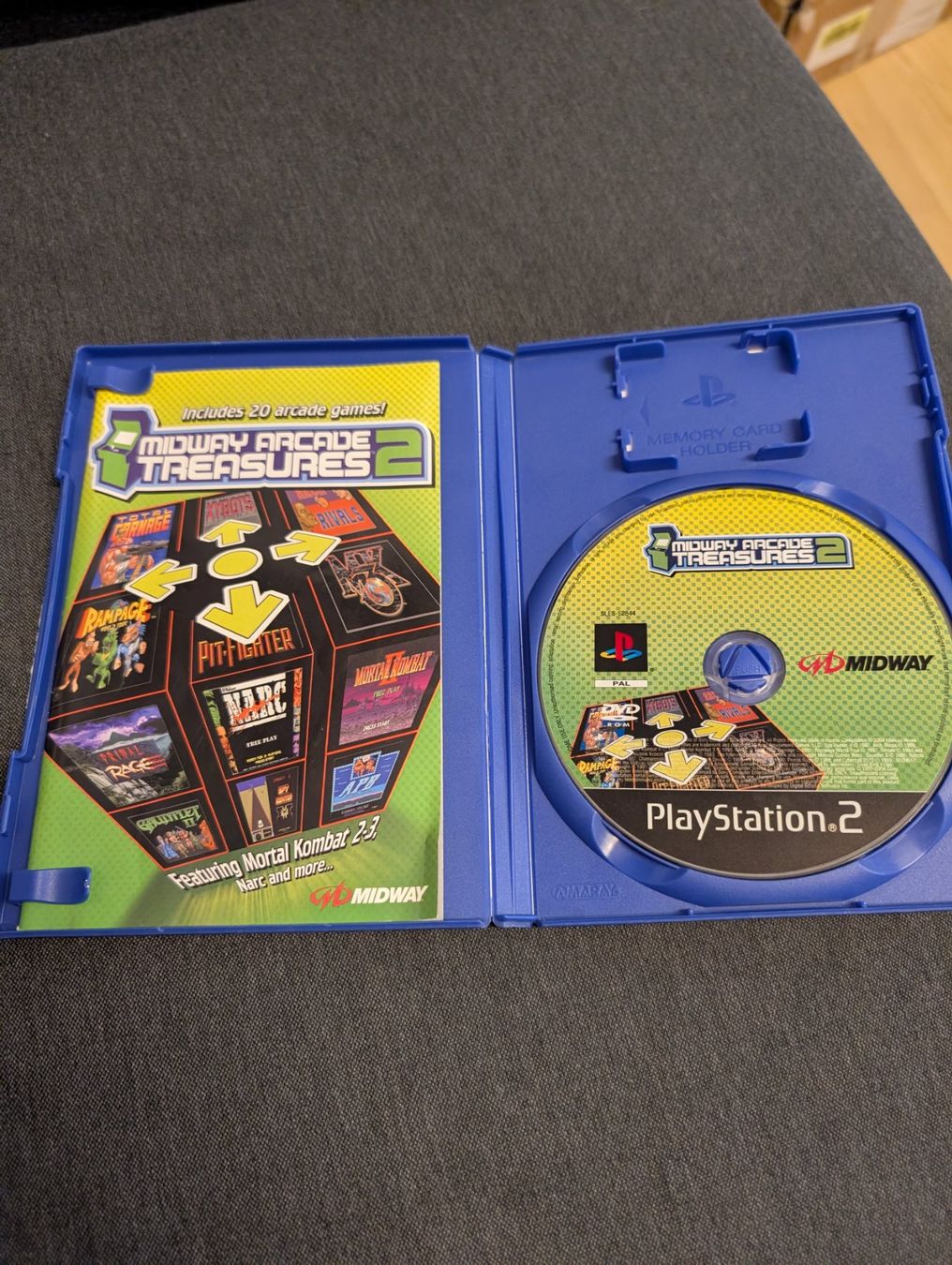 Spiele: Midway arcade treasures 2 Sony playstation 2 – Gebraucht aus Giubiasco von Ticinerd 2