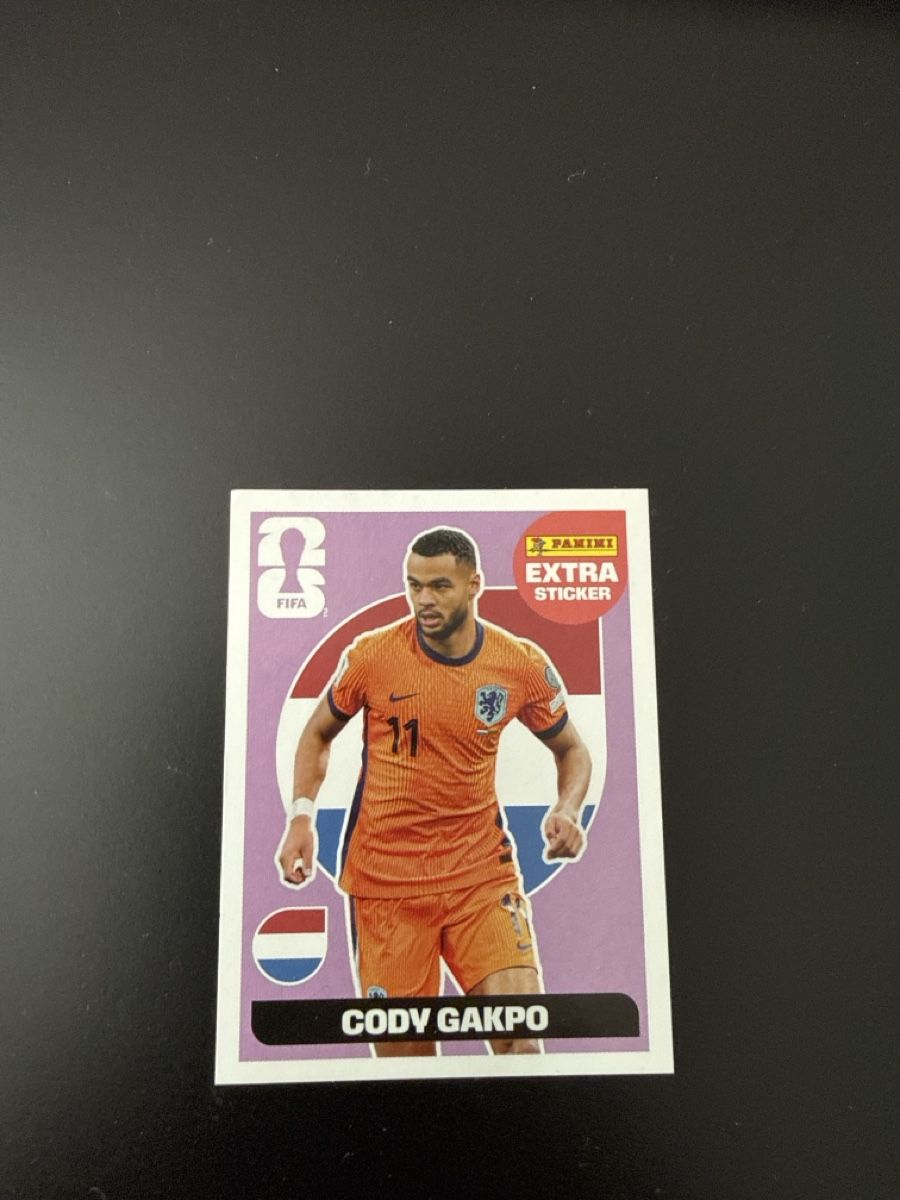 Panini Carte collezionabili: Cody Gakpo Extra Sticker  – Nuovo (secondo la descrizione) da Basel venduto da Loelu
