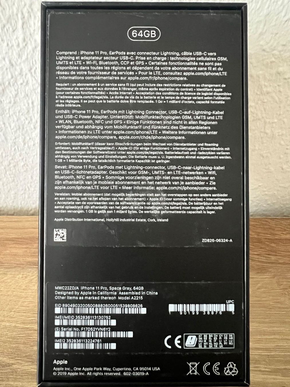 Apple Telefoni cellulari / Smartphones: iPhone 11 Pro Space Gray, 64GB – Usato da Bern venduto da No1e 9