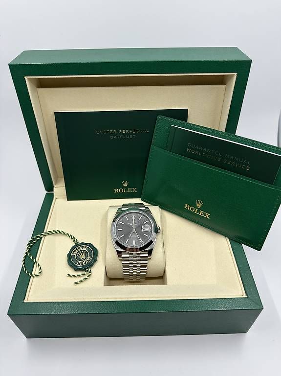 Rolex Orologi: Rolex Datejust 41 Rhodium Full Set – Usato da Galmiz venduto da DucatiDriver 1