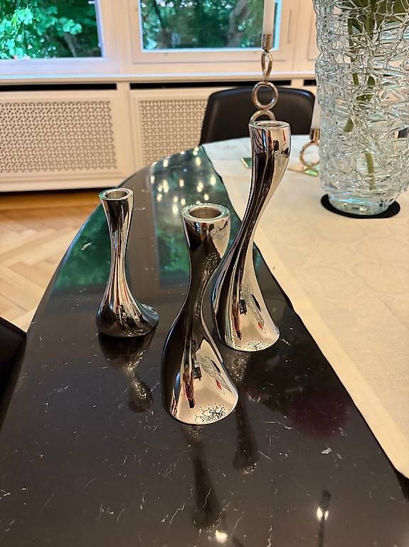 Kerzenständer: Georg Jensen Cobra Kerzenhalter 3er Set – Gebraucht aus Zürich von fau_6ptq 1