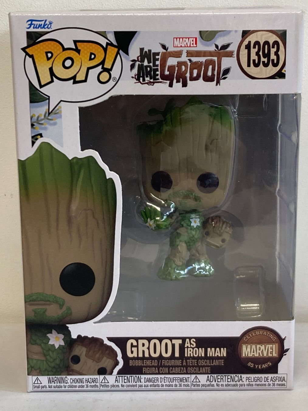 Funko Statuette: FUNKO POP! MARVEL 1393 GROOT AS IRON MAN  Bobblehead - – Nuovo (secondo la descrizione) da Vezia venduto da Aquarius_Age 1