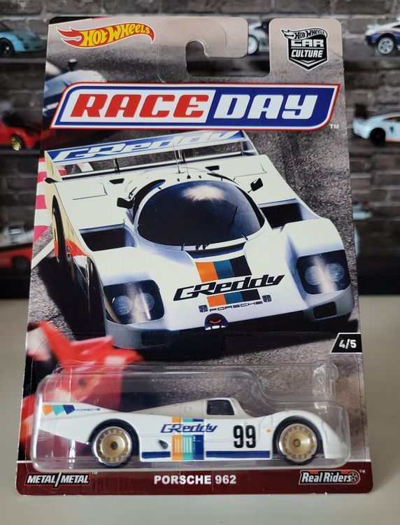 Hot Wheels Porsche 962 GReddy Race Day Premium (Neu und ...