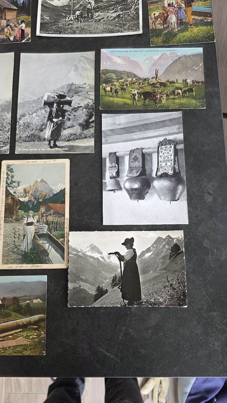 Cartoline postali: Lot AK Landwirtschaft Schweiz – Usato da Reichenburg venduto da ibiza18 5