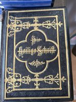 Antike Illustrierte Pracht Bibel, Luther Uebersetzung, Rarit