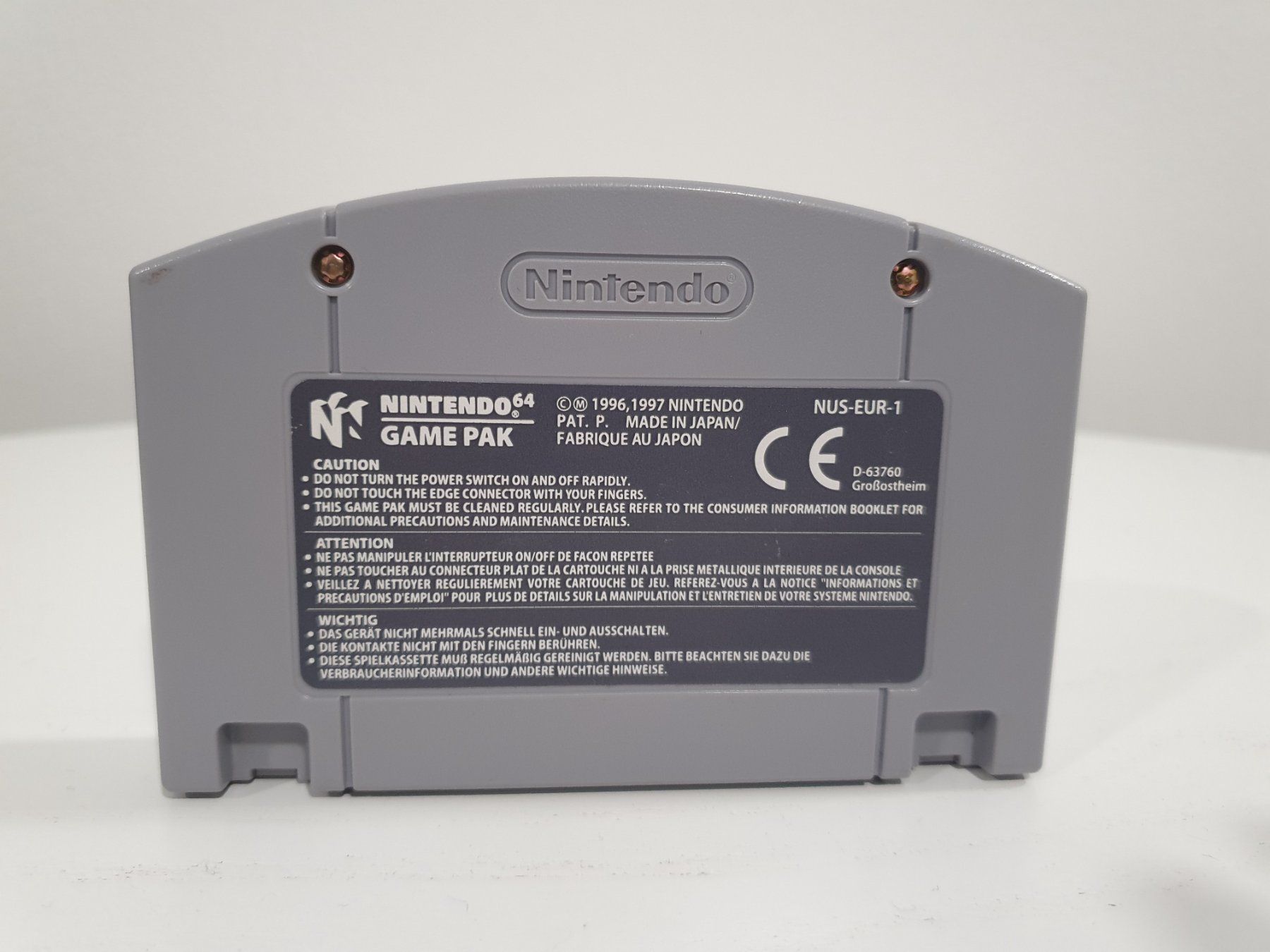 Nintendo Spiele: Mario Tennis Nintendo 64 – Gebraucht aus Stetten SH von ExtremMIB 1