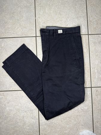 Tommy Hilfiger Chino Hose dunkelblau Gr. 34/34 Neuwertig