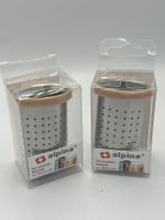 Neues Alpina Teesieb, Edelstahl, 4x3.5 cm, Top Zustand