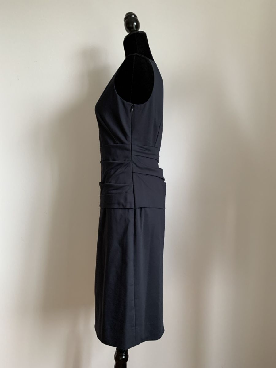 Akris Vestiti: AKRIS: Elegantes blaues Kleid mit drapierter Taille 38 – Nuovo (secondo la descrizione) da Luzern venduto da paulablue 3