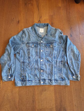 Jeansjacke H&M Denim blau guter Zustand Grösse XL