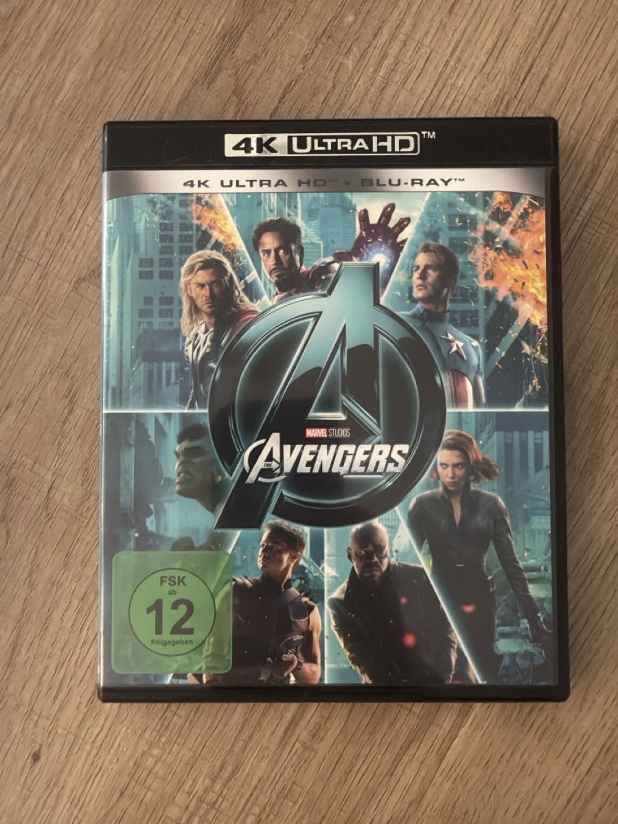 Alle DVDs: Avengers (2012) 4K UHD BluRay – Gebraucht aus Hagendorn von masterchieff