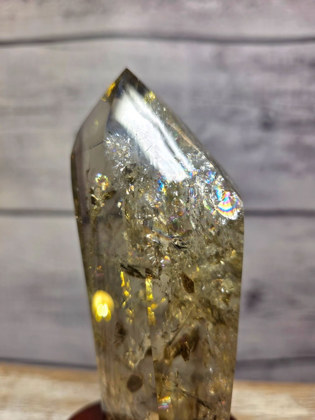 Mineralien & Heilsteine: Top Citrin Obelisk 350g – Neu und originalverpackt aus Matzingen von Shay_Crystalz 3