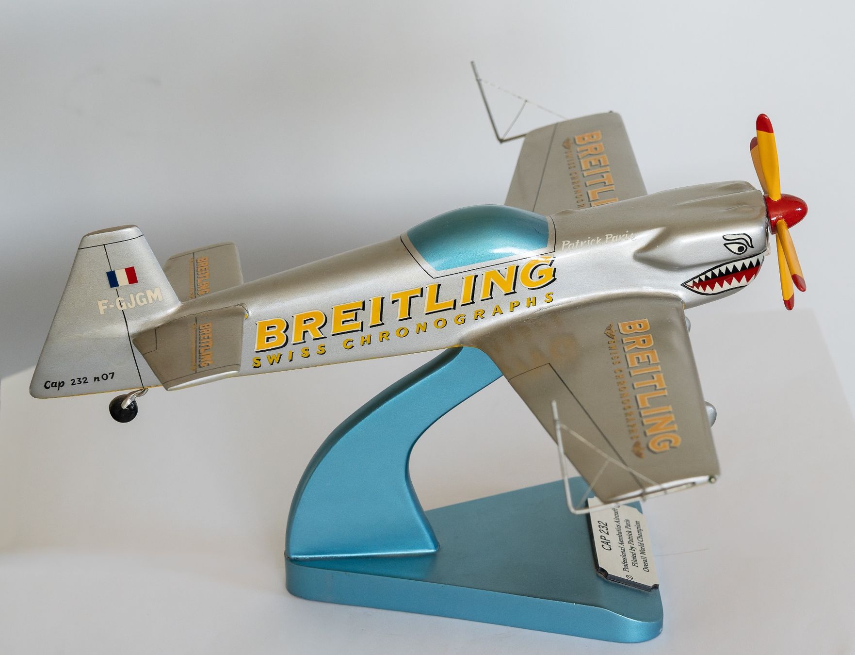 Kit di modellismo & Modellini statici: Modèle avion Cap 232, display original de Breitling – Usato da Torny le Grand venduto da cla_w6np