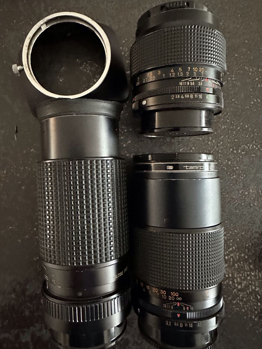 Konica Kamera: Konica Autoreflex T3 Kamera mit Objektiven und Blitzgerät – Gebraucht aus Zürich von Johnaqualung 1