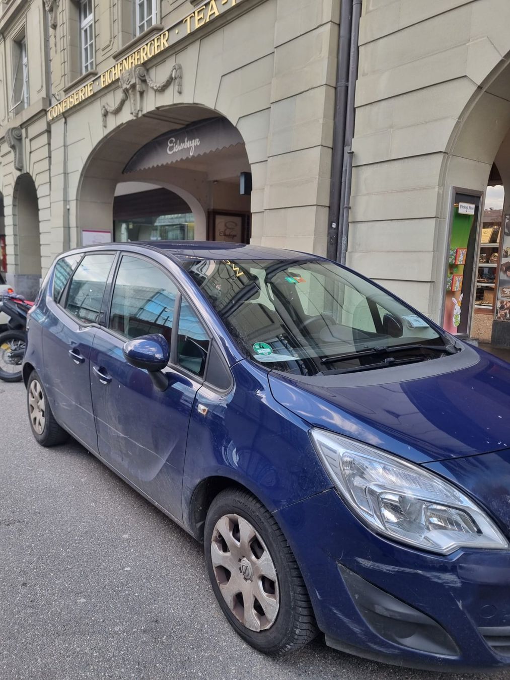 Opel Autos: Opel Meriva, Blau, JG 2011,  ab MFK – Gebraucht aus Weissenburg von STMA09 2