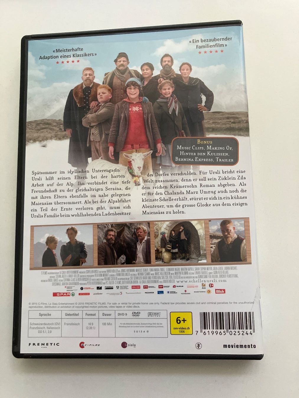 Alle DVDs: Schellen - Ursli  (DVD) – Gebraucht aus Arbon von JoJoAs 1