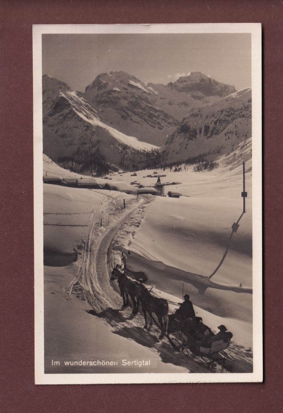 Cartes postales: DAVOS - Sertigtal - Kutsche – D'occasion à Pully par nicecards
