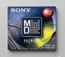 Sony Premium 74 MiniDisc (MDW-74B) – Neu & Originalverpackt