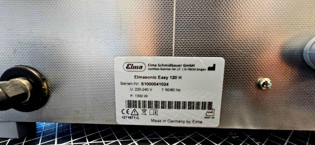 Alle Maschinen: Elmasonic Ultraschallgerät gebraucht. – Gebraucht aus Arbon von my_shopping 3