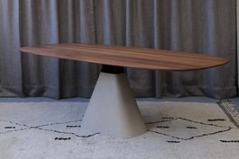 Mobimex Bridge Esstisch 220x100 cm Nussbaum Neuwertig !