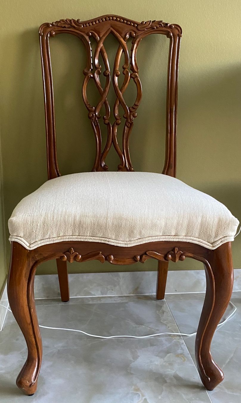 Set di tavolo e panche: Console antique Credenza Table & 4 chaises – Usato da Versoix venduto da mic_z7c9 1