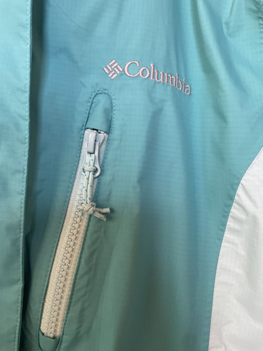Columbia Giacche: Columbia Regenjacke türkis – Usato da Salez venduto da jum_zx7w 3