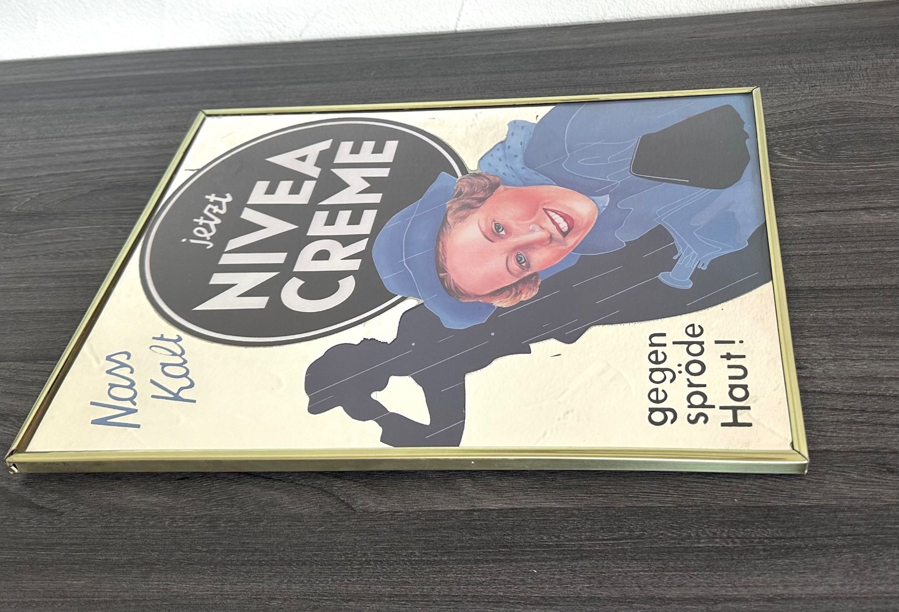 Specchi: Vintage Werbespiegel NIVEA CREME – Usato da Zürich venduto da brazerola 1
