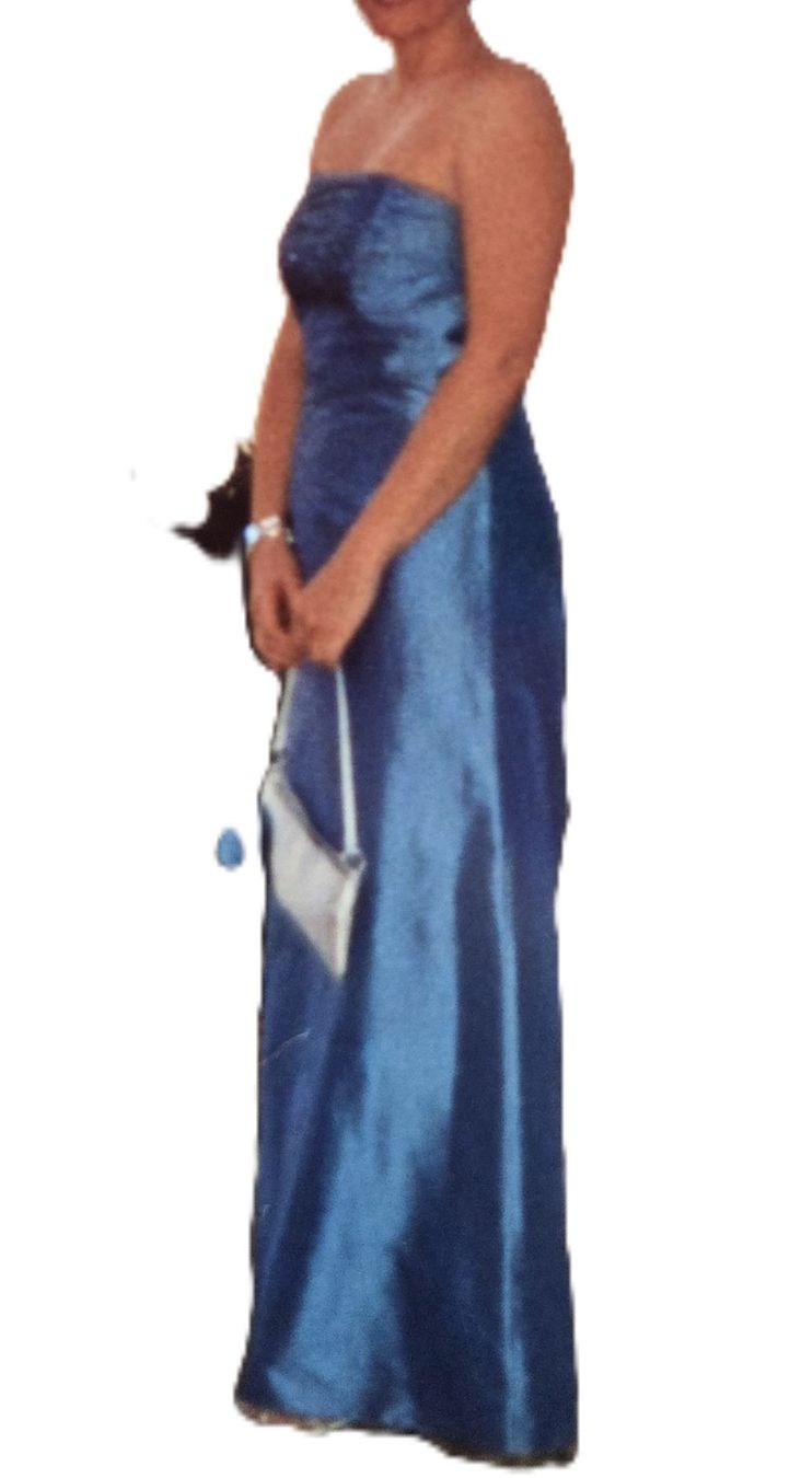 Kleider: Abendkleid lang, trägerlos, Seide Grösse 40 – Gebraucht aus Meilen von Aesthetin 1