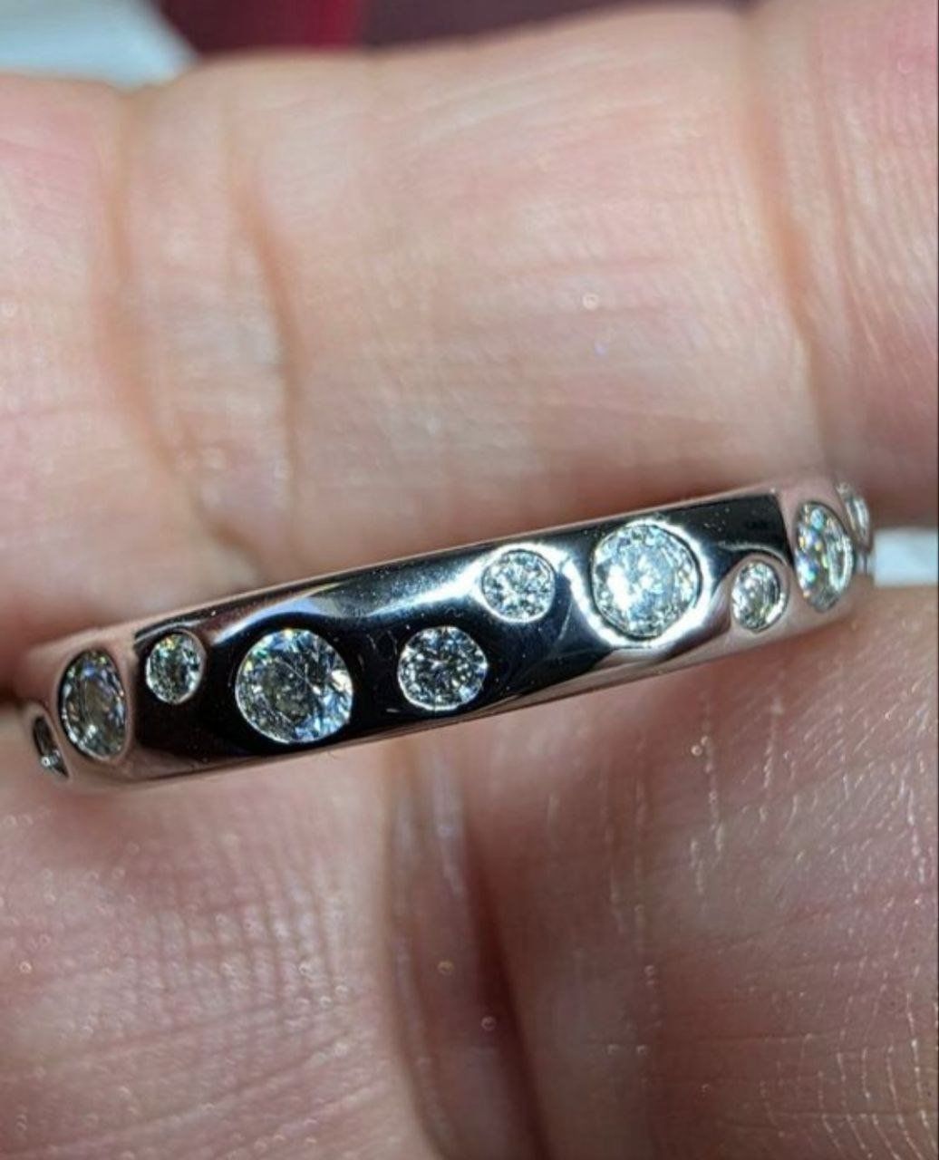 Ringe: Bague argent avec diamants de moissanite certifiés GRA – Neu und originalverpackt aus Reconvilier von Tsma67 2