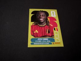 Panini FIFA Fussball WM 2026 Sticker Jérémy Doku BEL 16