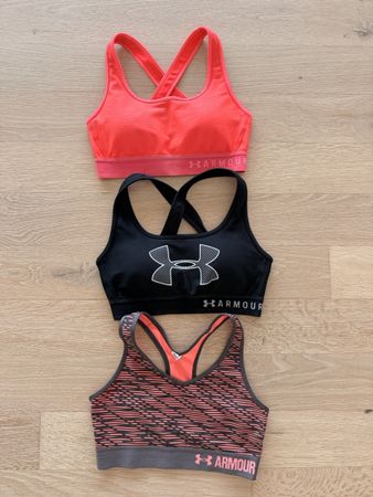 3er Set Sport BHs Under Armour Gr S