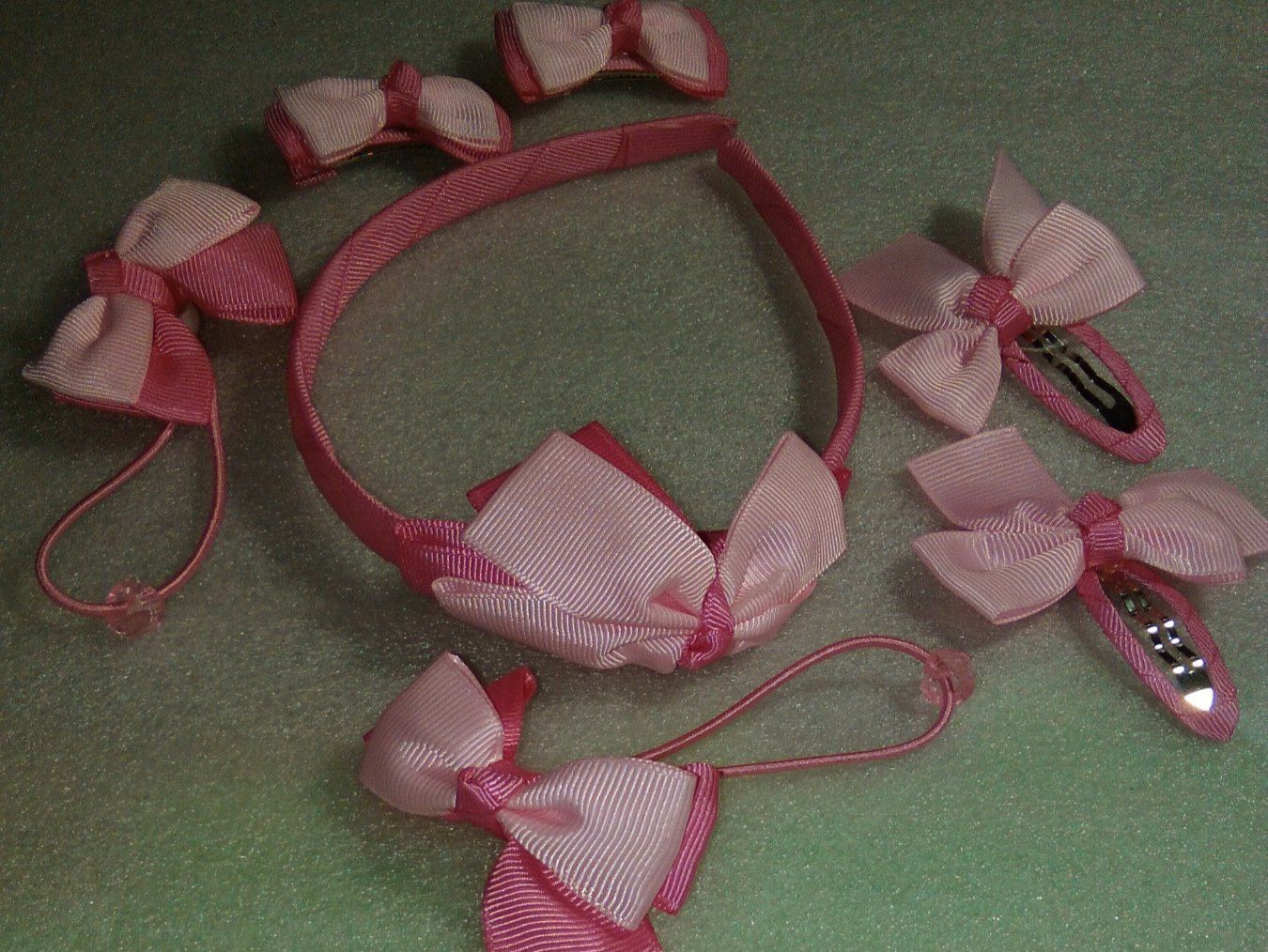 Accessori per capelli: haarschmuck set,,,rosenrot farbe,,7 stück – Nuovo (secondo la descrizione) da Basel venduto da bijoutrie_4