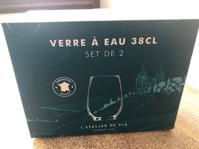 Bicchieri: ATELIER DU VIN VERRE A EAU 38 CL NEUF – Nuovo e nell'imballaggio originale da Bernex venduto da eunicefitz