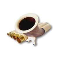 Alphorn Rieger Fly Wood Walnuss 6-teilig Tonart Fis/Ges