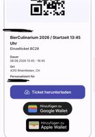 BierCulinarium 2026  5 Tickets 08.08.2026