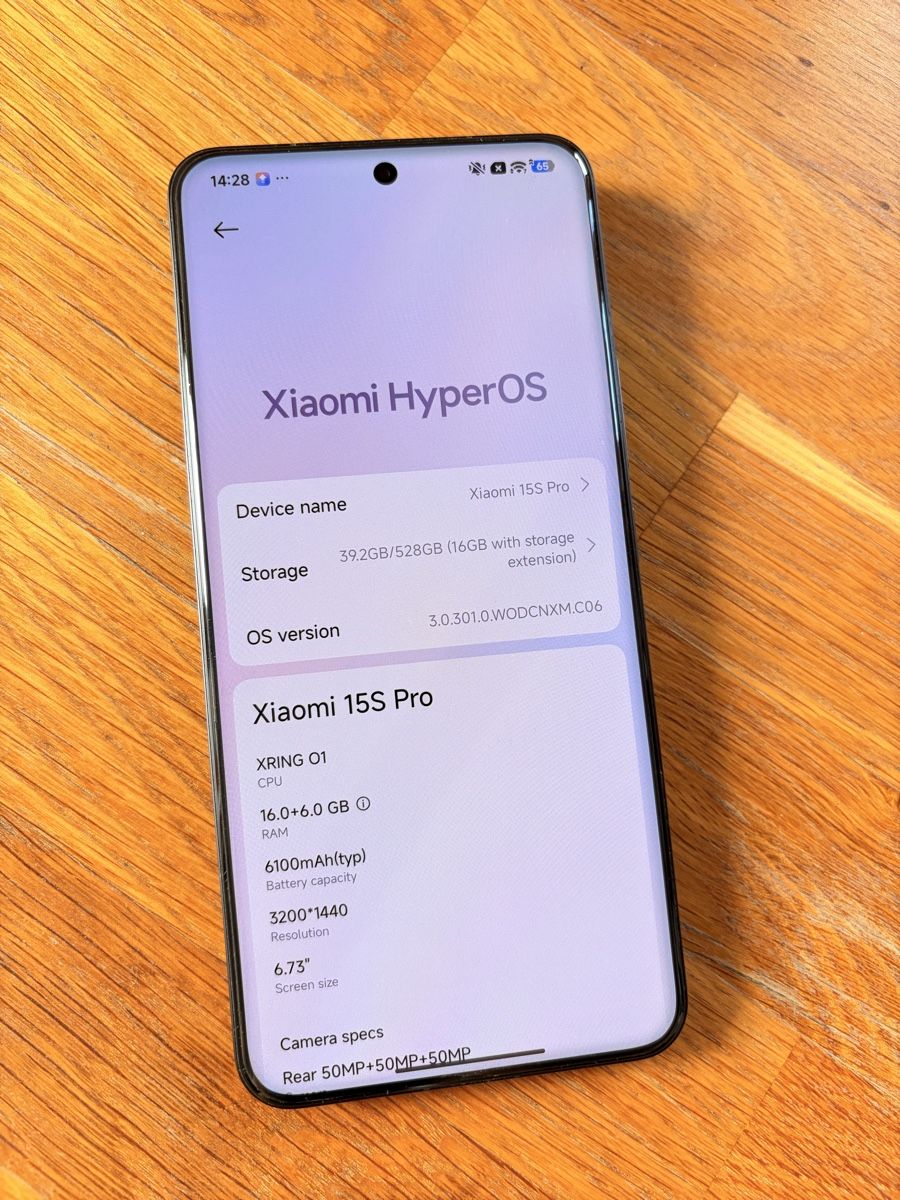 Xiaomi Handys / Smartphones: Xiaomi 15S Pro - 512 Go - État neuf – Neu (gemäss Beschreibung) aus Orsières von Daniel1926 6