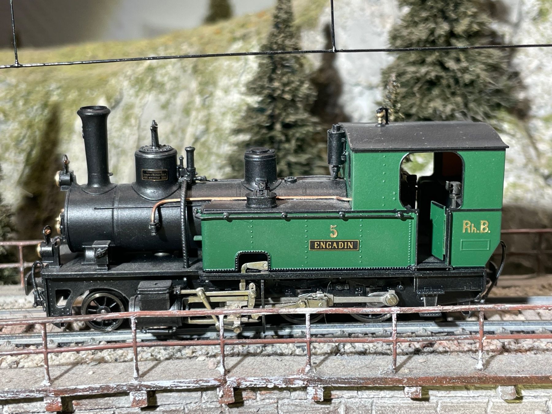 Ferro-suisse Modellini di ferrovie: Ferro Suisse, Engadin Nr. 5, selten !!! – Usato da Krummenau venduto da ferrotech 5