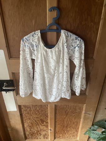 Romantische Bluse aus Spitze, ideal für den Sommer!