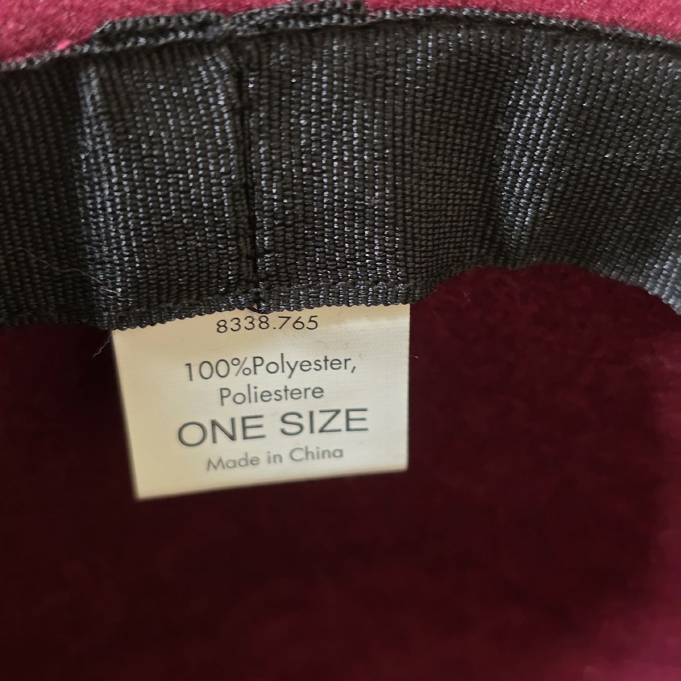 Copricapi, berretti & cappellini: Hut Bordeauxrot Filz One Size – Usato da Rheinsulz venduto da Gilea 3