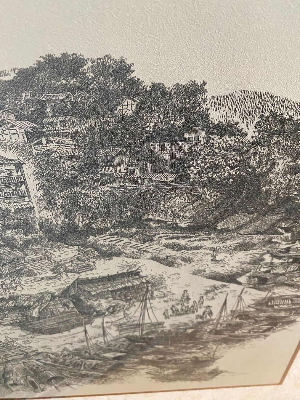 Foto & Immagini: Wandbild auf Stoff (China) – Usato da Münchwilen TG venduto da Mercurius63 1