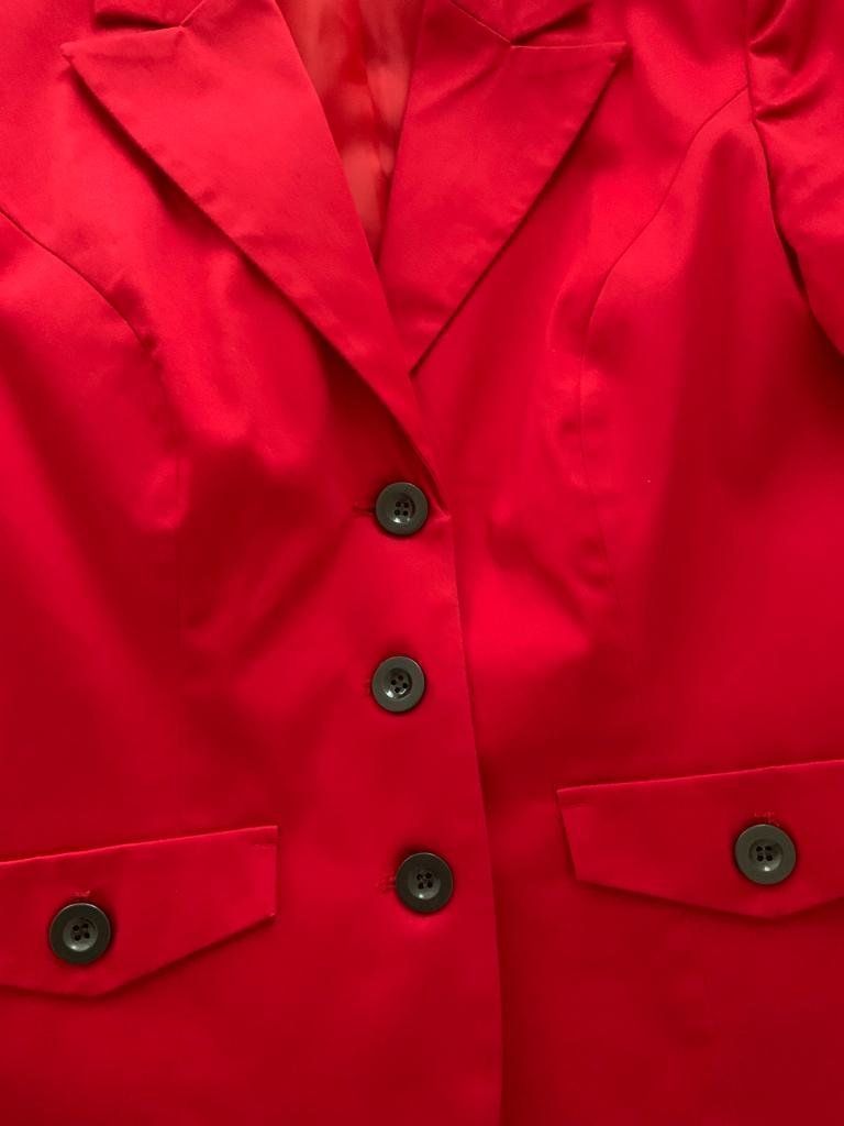 Jacken: Blazer rot Gr. M (Muster kein Label) – Gebraucht aus Bonstetten von MJ45 3