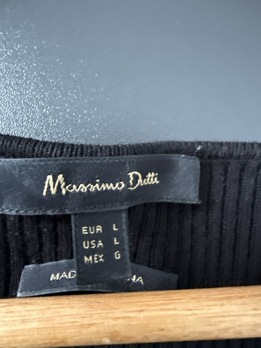 Massimo Dutti Vestiti: Damen Kleid Schwarz Grösse L Massimo Dutti – Nuovo (secondo la descrizione) da Zürich venduto da nad_s27g 1