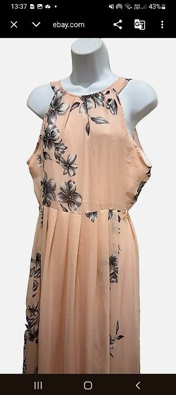 Robes: Maxikleid / Sommerkleid mit Blumenmuster – D'occasion à Bern par DiLara2000 4