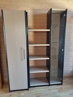 Wohnwand mit Vitrine (Preis vorschlagen)