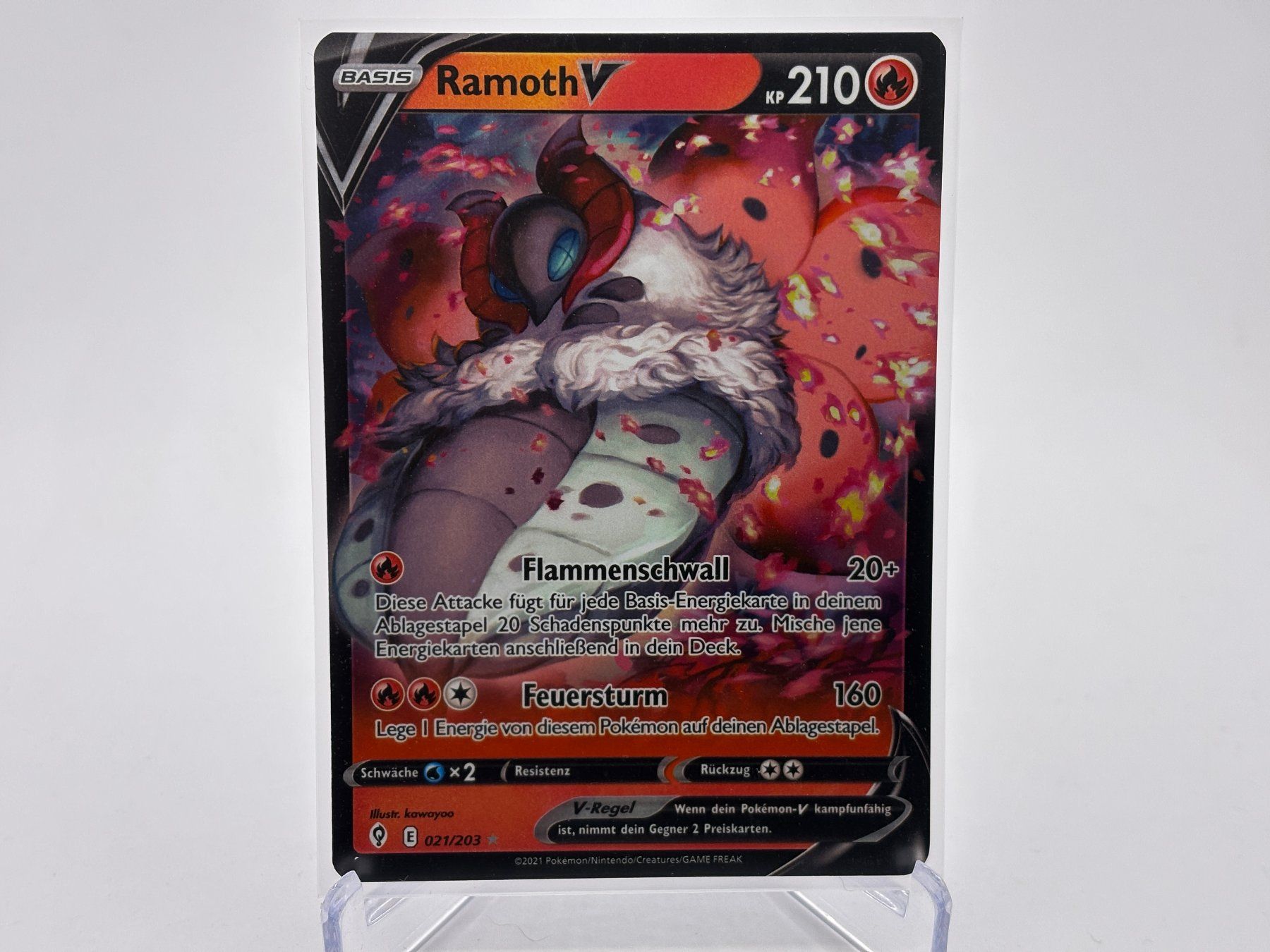 Pokémon Carte collezionabili: Drachenwandel - Ramoth V  (EVS 21) - DE – Nuovo (secondo la descrizione) da Allschwil venduto da Bullach